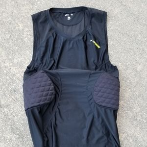 Champro Tri-Flex Padded Compression Shirt - size m